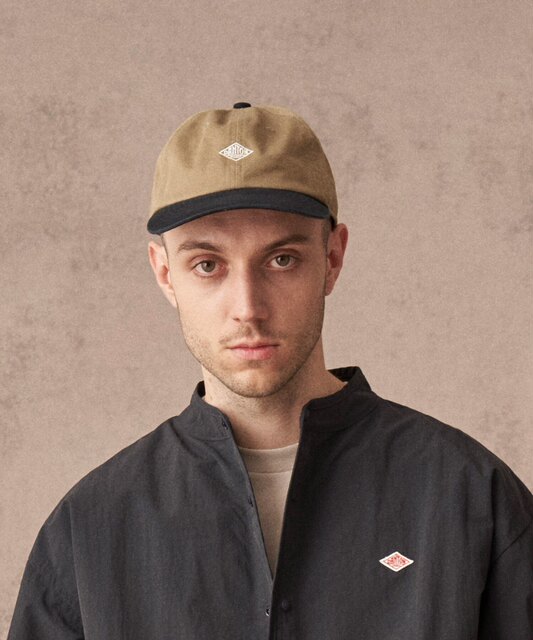 Japanese Order Autumn and Winter New Product Japanese Style Classic Simple Color-Blocking Embroidered Unisex Baseball Cap Danton