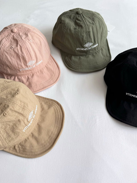Japanese Trendy Brand Spring/Summer New Embroidered Mountain-Style Outdoor Quick-Drying Letter Baseball Cap Unisex Duckbill Cap Danton