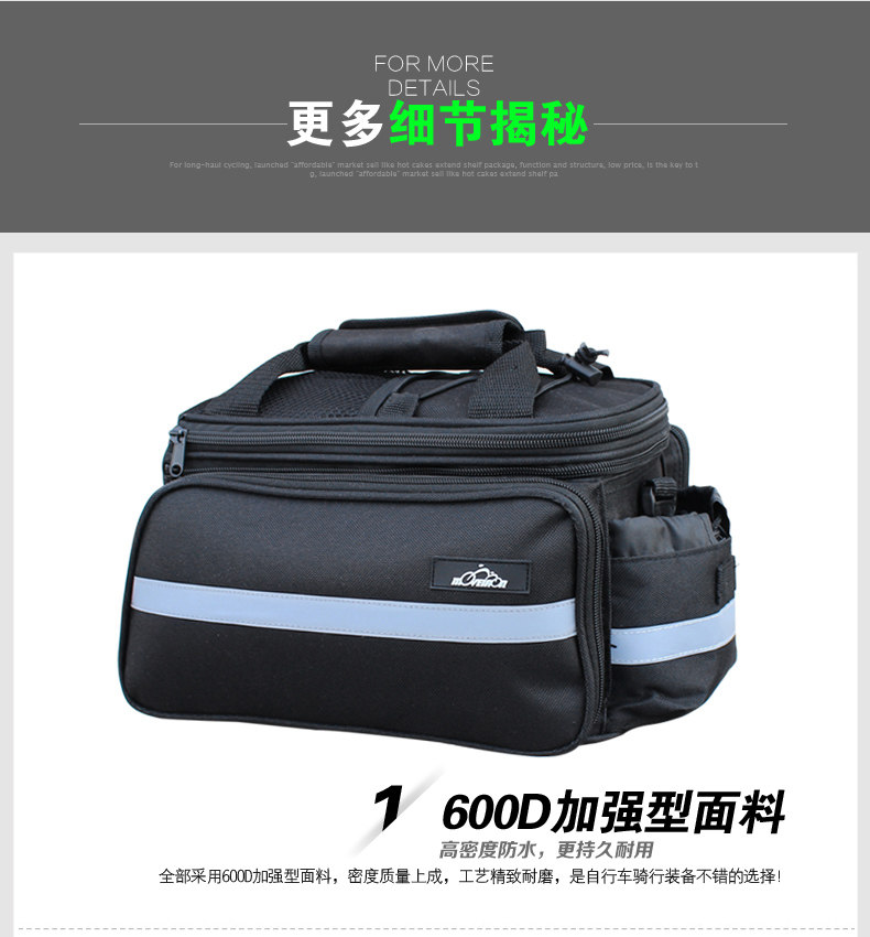 Sacoche pour vélo mixte YANHO - Ref 2218737 Image 11