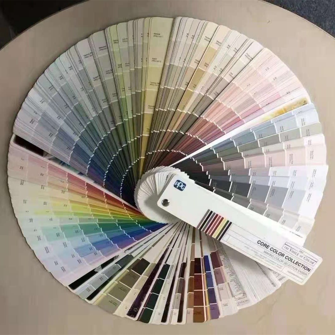 Master Lacquer PPG Import Interior Wall Milkgel Lacquer Color Card All Types Of Paint Paint Interior Color Pastel Color Pastel Toning Color Paste