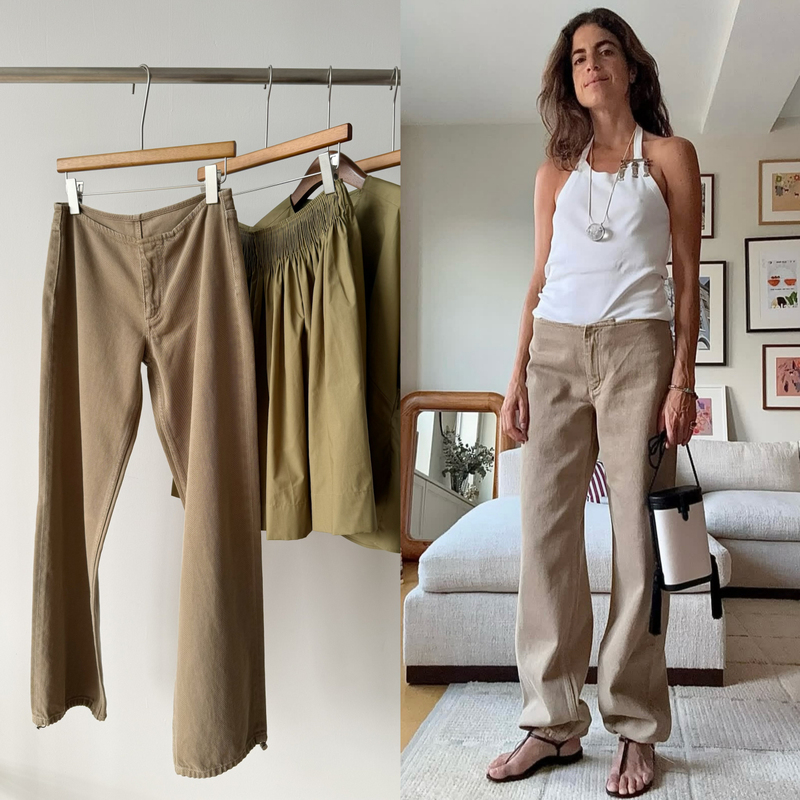 Meiding's Same Style Relaxed Pants, New York Niche American Fashion Low-Waist Lantern Straight-Leg Jeans for Women Meiding's Same Style Relaxed Pants, New York Niche American Fashion Low-Waist Lantern Straight-Leg Jeans for Women