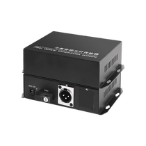 汤湖 1路单向卡侬头平衡音频光端机广播级卡侬口平衡音频光纤收发器延长器一对