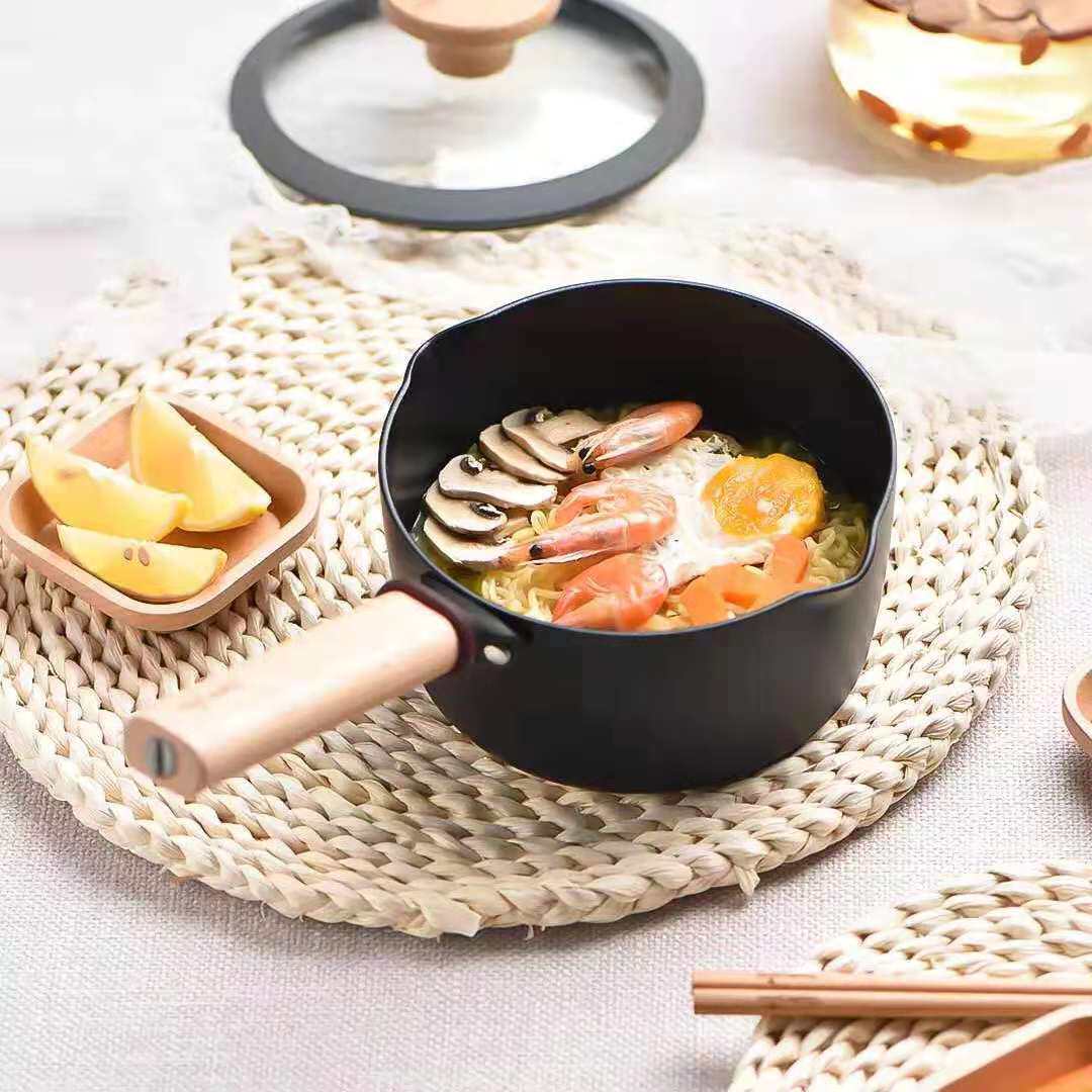 Xiaomi Youpin Yuewei non-stick milk pot baby food supplement pot breakfast hot milk pot cooking instant noodle pot gas induction cooker