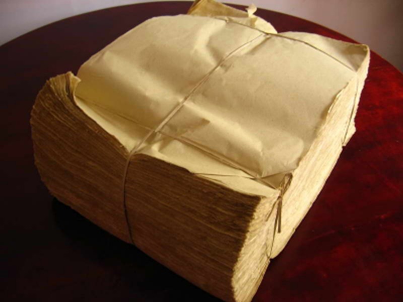 Leaflet (idle starry) Semi-raw cooked rice paper jade button paper wool edge paper Even history paper Calligraphy Practice Ancient Fart Festival package paper