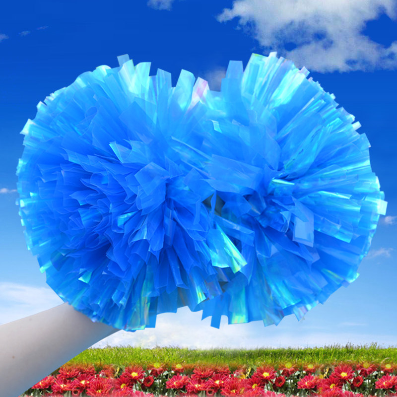 Cheerleader double-headed flower middle handle cheerleader flower ball cheerleader flower ball cheerleader flower ball