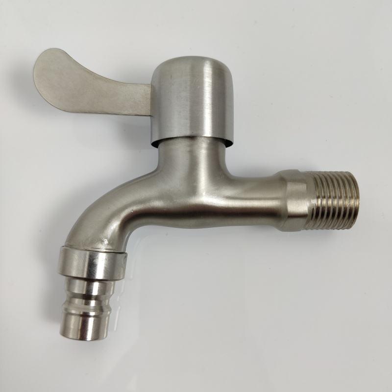 Stainless Steel Faucet, Washing Machine Faucet, Anti-Splash Mop Sink, Extended Spout, Quick-Open Faucet Stainless Steel Faucet, Washing Machine Faucet, Anti-Splash Mop Sink, Extended Spout, Quick-Open Faucet