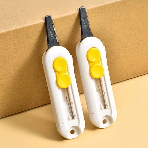 Магнитное открытие 𫔭 нож для коробки, антипригарный и открывающийся, экспресс-упаковка, артефакт, мини-портативный зубчатый нож, ценный универсальный нож