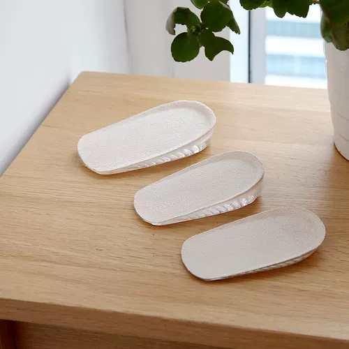 Невидимые износостойкие комфортные спортивные амортизирующие стельки для увеличения роста, нескользящие напяточники подходит для мужчин и женщин