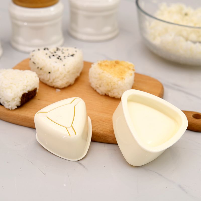 Japan Import Triangle Meal mould Creative children Pressed Meal Sushi Sushi Babies love to eat and boxed rice styling