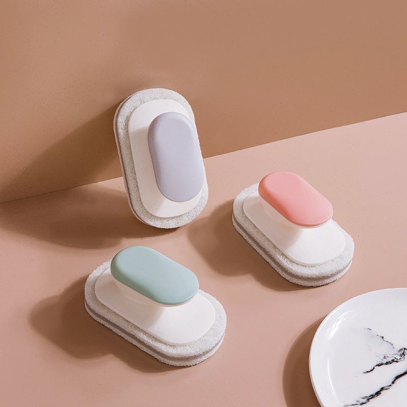 Clean brush with handle clean bathtub Artisane tile brush kitchen to dilute pot cleaning brush magic sponge