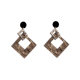 Yimino 2022 new trendy personality exaggerated texture geometric original design trendy fashion earrings earrings for women