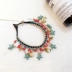 Hàn Quốc chính hãng trực tiếp vận chuyển retro quốc gia gió nữ boho đơn giản bãi biển handmade Phụ kiện vòng chân thời trang Hàn Quốc lắc chân nữ thủ công Vòng chân