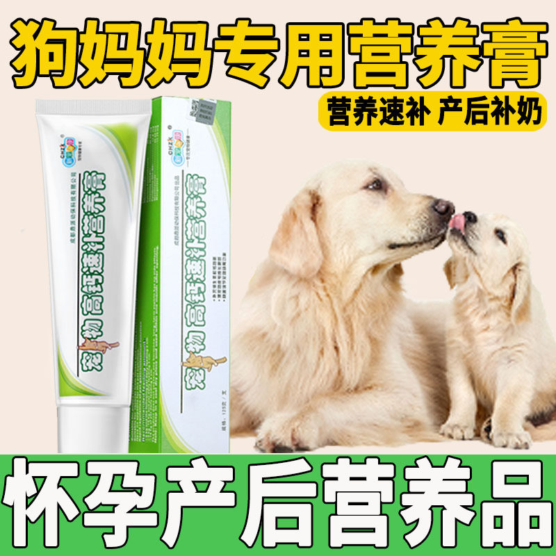 Mother Dog Postnatal Dog Mom Pregnancy Nutraceutical Supplements Calcium Teddy Pregnancy Dog Supplements for breast milk supplements during breastfeeding