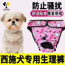 Xishi dog menstrual physiological pants aunt pantsBirtherfemale physiological pantsPet anti-mating artifact