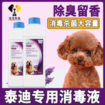 Teddy dog on the taste disinfectant indoor environmental sterilization and smell remove urine spray