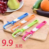 Candy apple scraper household cutter stainless steel multi-functional fruit multi-function potato cutter knife