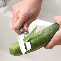  Stainless steel apple peeler Fruit knife multi-function melon planer Kitchen planer lettuce multi-purpose planer paring knife