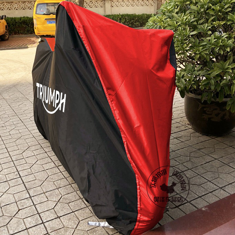 Dedicated Triumph motorcycle cover Daytona675 StreetTwin Street Triple756RS