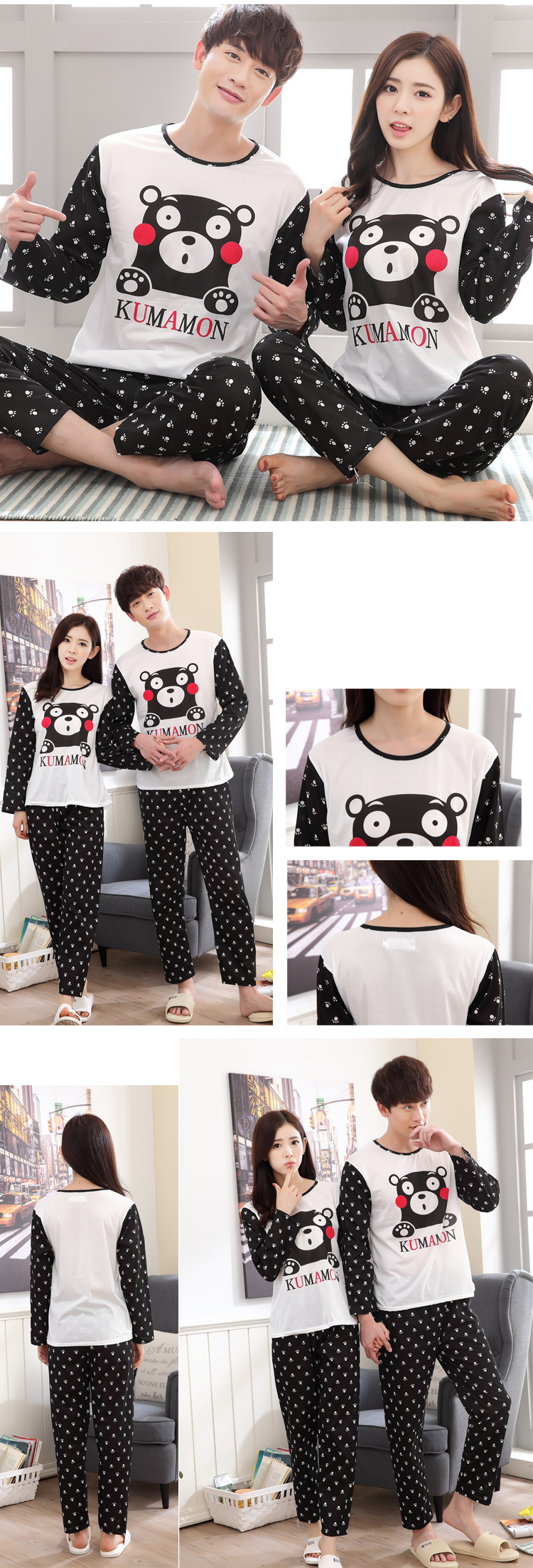 Pyjama mixte en Polyester Polyester  à manches longues - Ref 3006079 Image 43