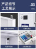 Security Cabinet with Electronic Password Lock, File Cabinet, Home Fingerprint Safe, Financial Office Safe, Low Cabinet, Thickened