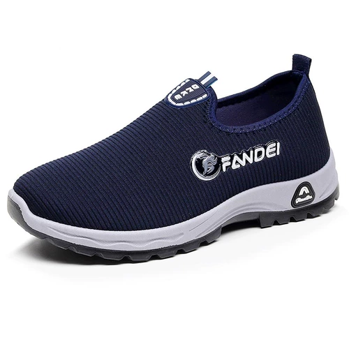 Слипоны, спортивная обувь для отдыха, обувь для ходьбы, для среднего возраста, мягкая подошва