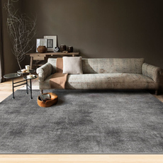 ковер 简约北欧灰色地毯客厅纯色沙发茶几毯卧室房间床边大面积地毯满铺