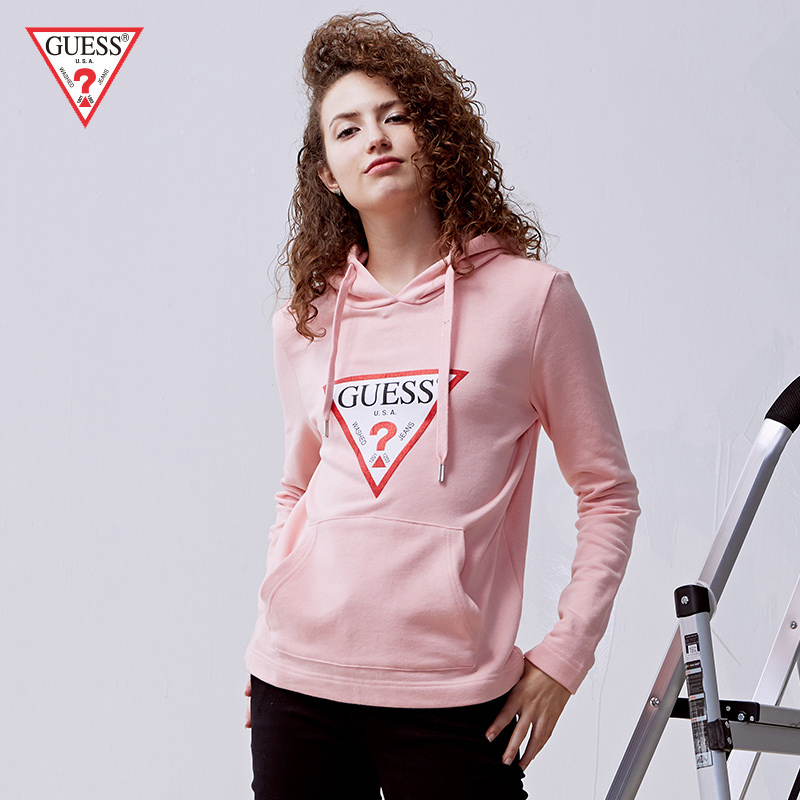 Sweatshirt femme GUESS - Ref 3217186 Image 2