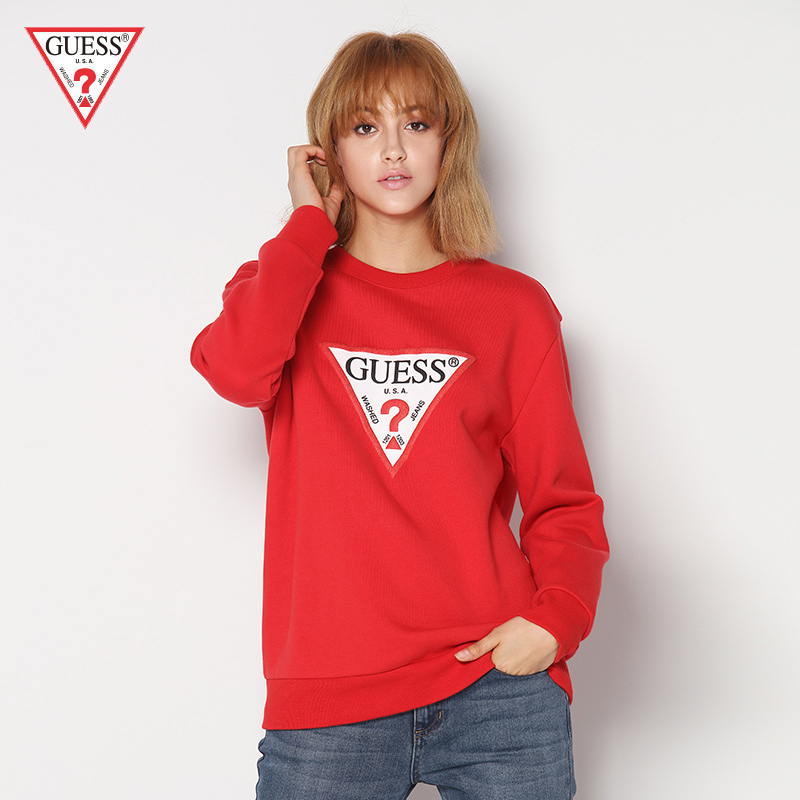Sweatshirt femme GUESS - Ref 3217360 Image 4