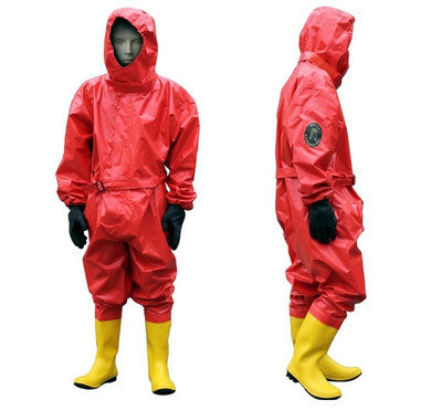 Marine CCS anti-chemical wear light semi-sealed even body ammonia protective clothing liquid ammonia acid non-airtight