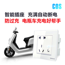 Fruit Intelligent Automatic Power Cut Anti Over Full Of Protective Socket Battery Electric Car Charging Timer Switch Tumbler