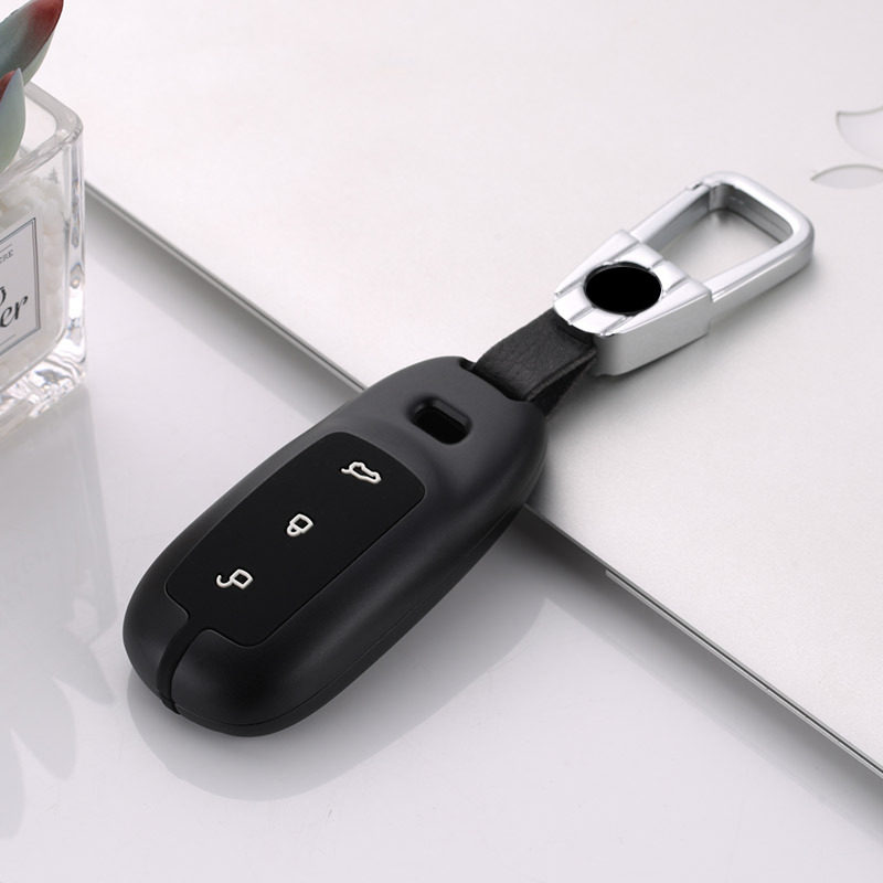 20 ideal one key cover dedicated high-grade ideal key bag aluminum alloy all-inclusive TPU material shell buckle car