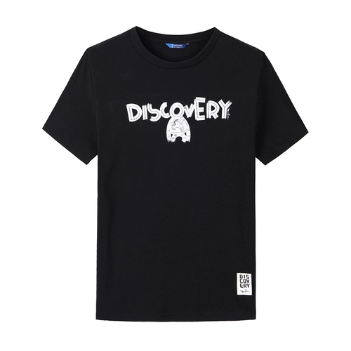 Дорожная летняя хлопковая футболка, 2019, круглый воротник