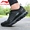 Giày nam Li Ning mùa đông lưới mới thoáng khí vòng cung giày chạy giày bình thường