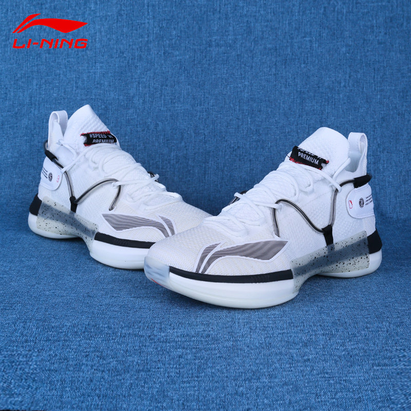 Li Ning basketball shoes men's shoes 2022 spring new flashpoints 6 Kasai Night Christmas Real fight sneakers ABAP071