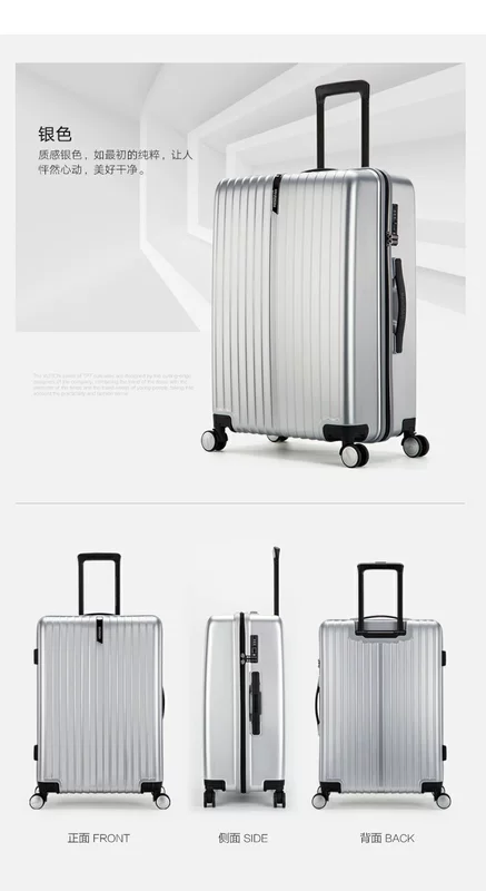 Xe đẩy du lịch Mỹ của Samsonite / Samsonite Universal Wheel Hành lý mật khẩu Hộp thư du lịch TP7 - Va li