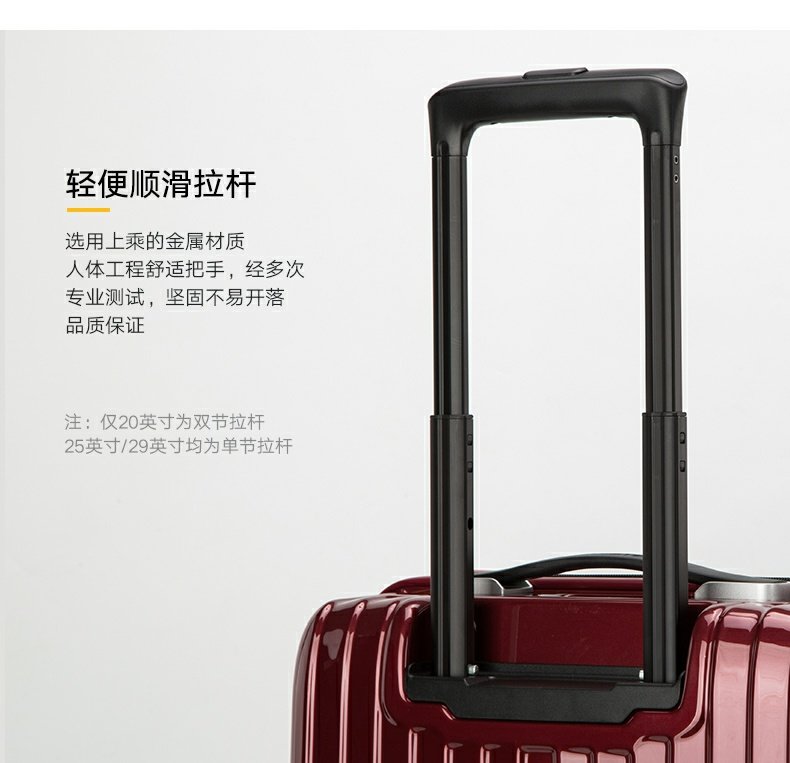 Xe đẩy du lịch Mỹ của Samsonite / Samsonite Universal Wheel Hành lý mật khẩu Hộp thư du lịch TP7 - Va li vali vải