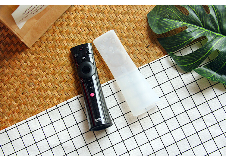 Tivi Hisense Haier điều hòa không khí điều khiển từ xa TCL Huawei bìa xa bìa bảo vệ tay áo silica bụi - Bảo vệ bụi áo máy giặt