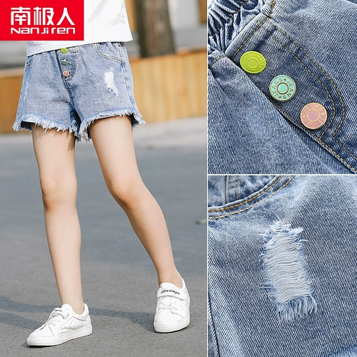 Детские джинсы, летние штаны, тонкие шорты, спортивная летняя одежда, сезон 2021, подходят для подростков