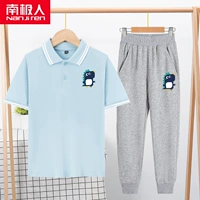 Футболка polo, динозавр, штаны