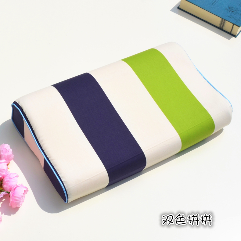 (Một đôi ảnh 2) Vỏ gối cao su Thái Lan Cotton dành cho người lớn 60x40 Vỏ gối nhớ 50x30 Trẻ em goi cao su