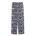 Mùa hè trung niên và tuổi già cotton pyjama quần nữ trung niên mẹ già phần mỏng quần lỏng cotton nhân tạo nhà quần