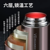 Измерительная кружка из нержавеющей стали, вместительный и большой сверхдлинный термос, ланч-бокс, Германия