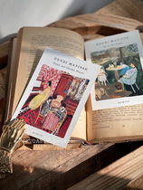 FUDABao| Matisse Mattisse Card Korean Ins Character Retro Minimalist Niche Postcard Decoration