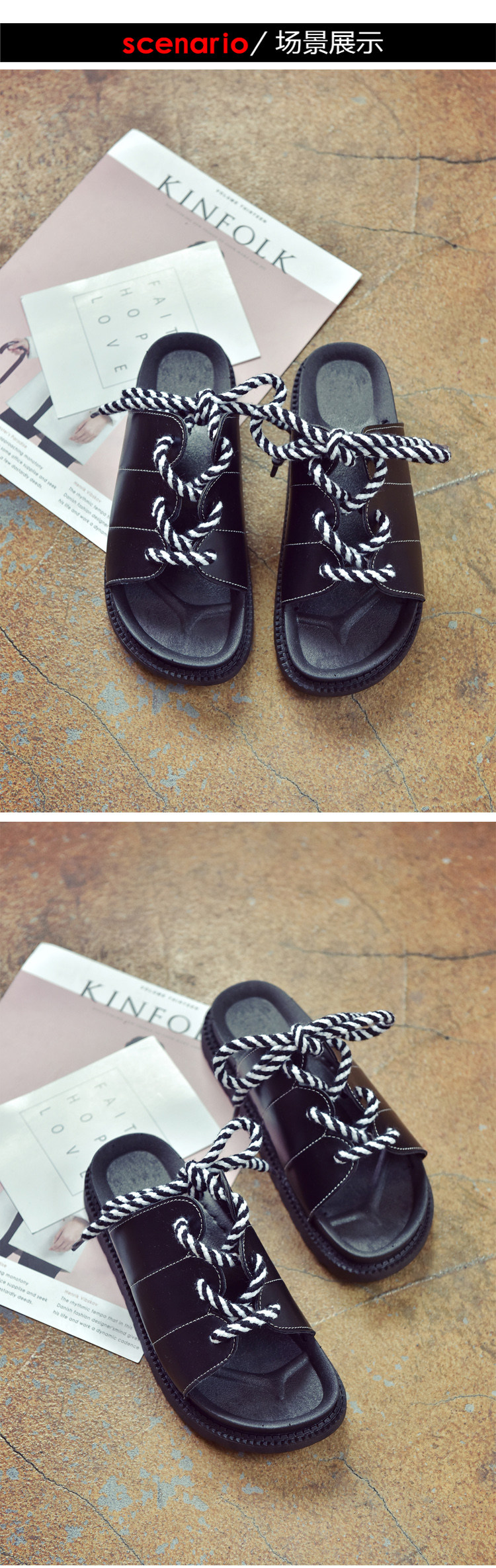 Sandales femme en PU - Ref 2671988 Image 6