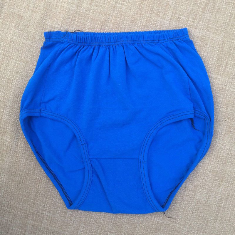 Cotton trung niên nam và nữ quần lót tam giác trải rộng eo cao cộng với phân bón XL đồ lót cotton cao tuổi đồ lót