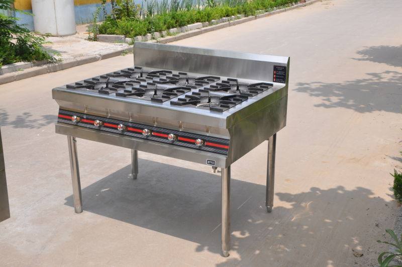 Manufacturers supply stainless steel kitchen equipment stoves-four, six, eight eyes soup stove cookware stove special price