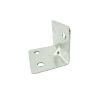 Stainless steel laminate Torangle Tolarge corner Code thickened Type of furniture connector L Right angle corner fitting 4 screws