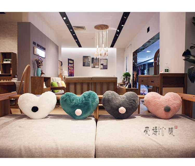 Bắc Âu in sofa gối đệm tựa lưng vương miện gối Bay cửa sổ trang trí cô gái trái tim phòng ngủ văn phòng Chăn văn phòng Ikea