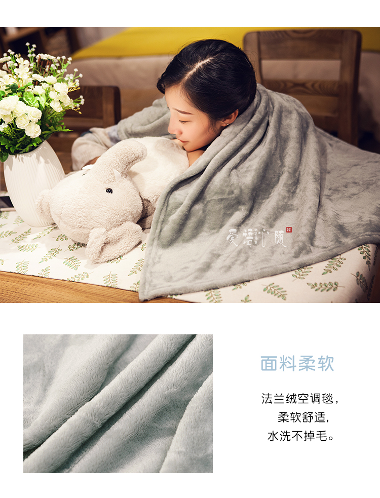 Gối chăn đôi sử dụng voi nhỏ gối đệm gối ba trong một nữ nam nghỉ trưa văn phòng ấm tay tay gối Gối văn phòng 2 trong 1