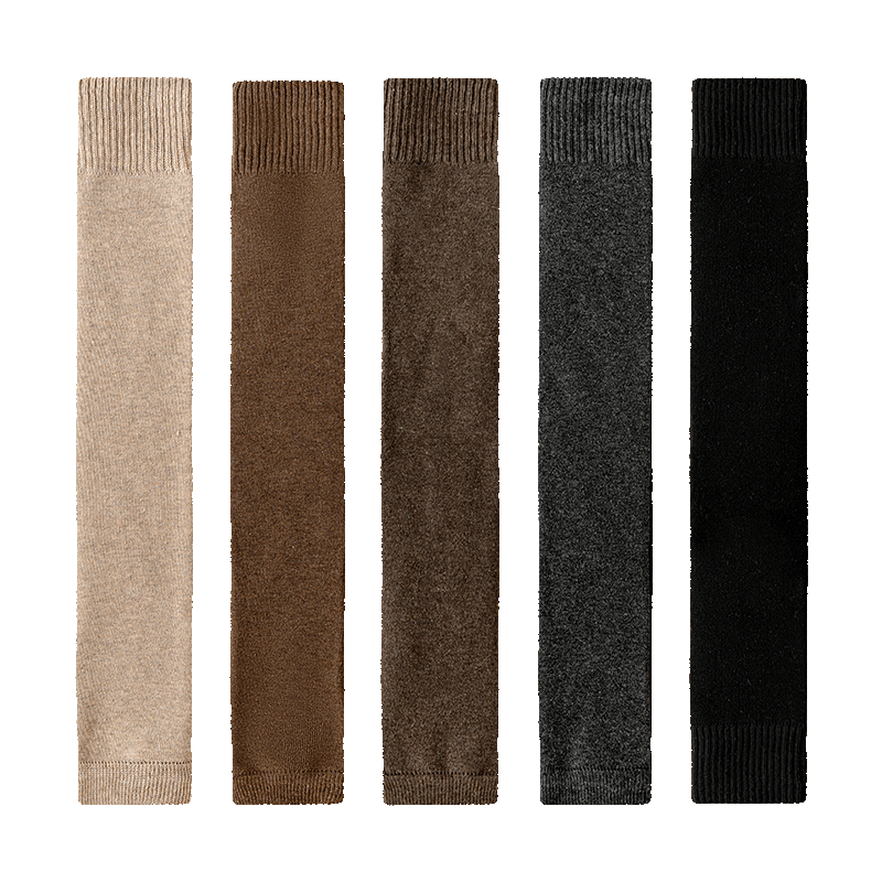 Over-the-knee socks for women, autumn and winter socks, knee pads, plus velvet and thickening